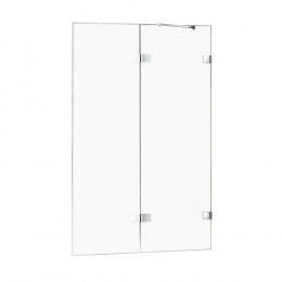 Шторка для ванны NEW TRENDY AVEXA 100x150 EXK-1955 R хром