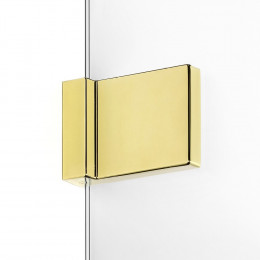 Шторка для ванны NEW TRENDY AVEXA GOLD SHINE 100x150 EXK-2183 R золото