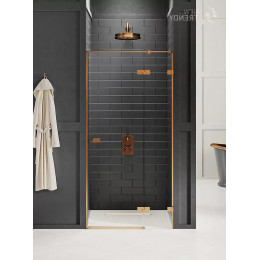 Дверь в нишу NEW TRENDY AVEXA COPPER BRUSHED 80x200 EXK-3532 брашированная медь