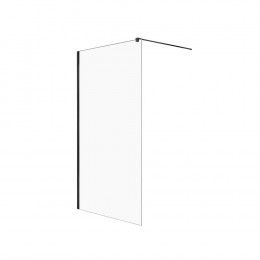 Душевое ограждение NEW TRENDY VELIO BLACK 140x200 D-0147B черный