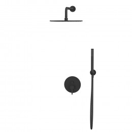 Система для душа скрытого монтажа WHITECROSS Y YSET04BL черный мат