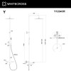 Термостатическая система для ванны наружного монтажа WHITECROSS Y Y1234CR хром