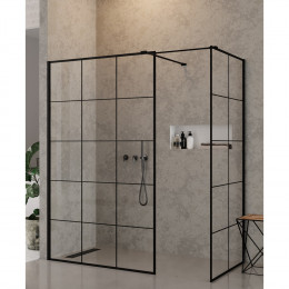 Душевое ограждение NEW TRENDY NEW MODUS BLACK 150x100x200 EXK-5651 черный