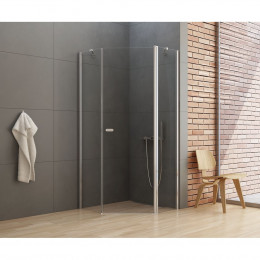 Душевое ограждение NEW TRENDY NEW SOLEO 80x80x195 K-0606 хром