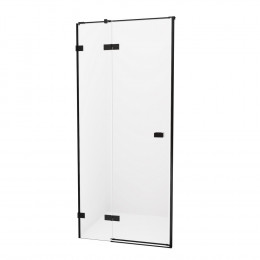 Дверь в нишу NEW TRENDY AVEXA BLACK 130x200 EXK-1556 черный