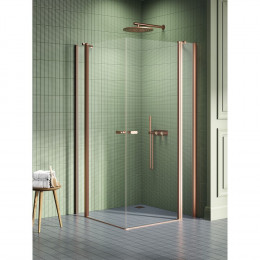 Душевое ограждение NEW TRENDY NEW SOLEO COPPER BRUSHED 90x120x195 K-2020 брашированная медь
