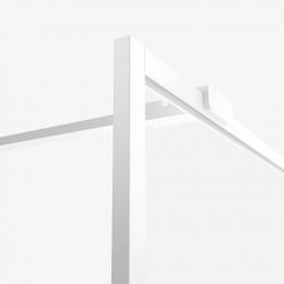 Душевое ограждение NEW TRENDY AVEXA WHITE 130x200 EXK-2914 белый