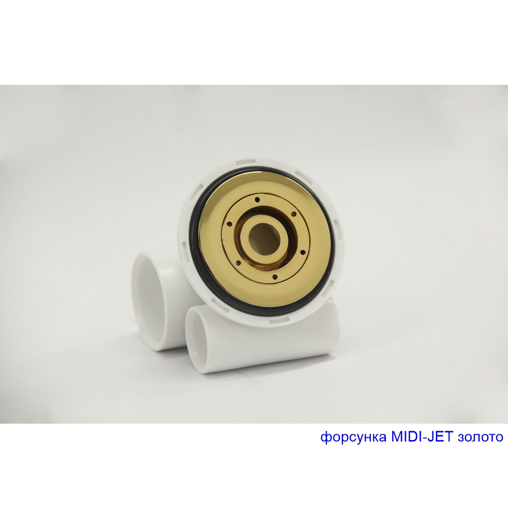 Ванна WHITECROSS Wave Slim 170x75 SMART NANO золото