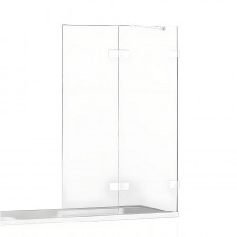 Шторка для ванны NEW TRENDY AVEXA WHITE 130x150 EXK-2979 R белый