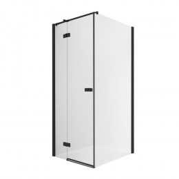 Душевое ограждение NEW TRENDY REFLEXA BLACK L 110x120x200 EXK-4958 черный
