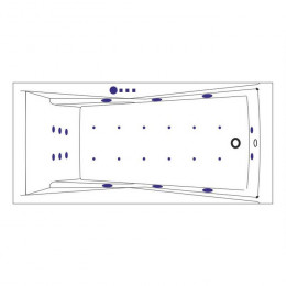 Ванна WHITECROSS Palace 180x80 ULTRA бронза