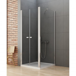 Душевое ограждение NEW TRENDY NEW SOLEO 100x100x195 D-0146A/D-0093B хром