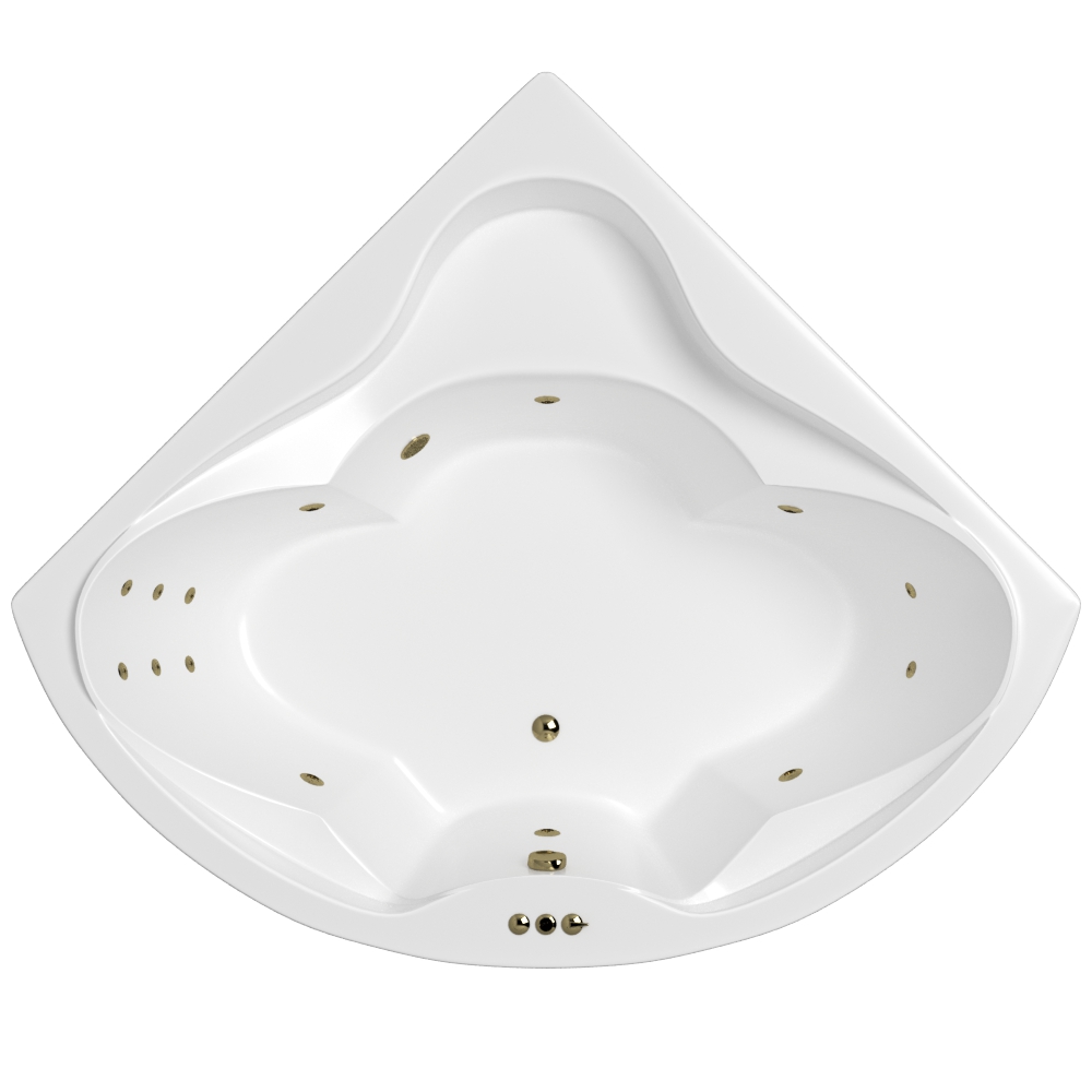 Ванна WHITECROSS Konsul 150x150 SMART бронза