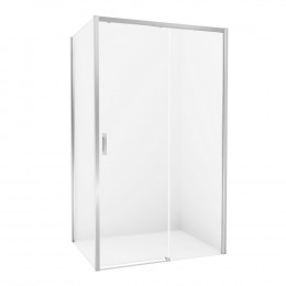 Душевое ограждение NEW TRENDY PRIME 140x70x200 D-0307A/D-0122B хром