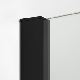 Шторка для ванны NEW TRENDY NEW MODUS BLACK 90x150 EXK-1929 черный