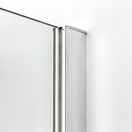 Душевое ограждение NEW TRENDY REFLEXA R 110x90x200 EXK-5228 хром