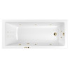 Ванна WHITECROSS Wave Slim 170x75 SMART NANO золото