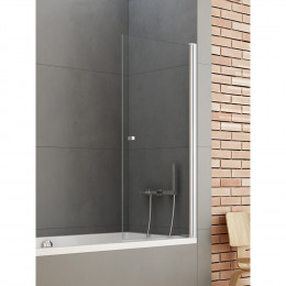 Шторка для ванны NEW TRENDY NEW SOLEO 90x140 P-0025 хром