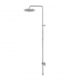 Система для душа наружного монтажа, брашированный никель, WHITECROSS Y Y1244NIB 