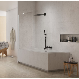 Шторка для ванны NEW TRENDY NEW MODUS WHITE 50x150 EXK-2335 белый