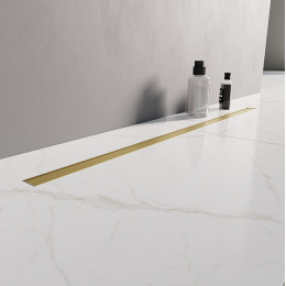 Душевой трап NEW TRENDY GOLD BRUSHED 60 см OL-0081 брашированное золото