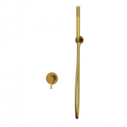 Система для душа скрытого монтажа WHITECROSS Y YSET02GLB брашированное золото