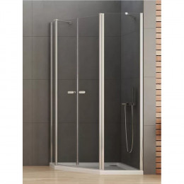 Душевое ограждение NEW TRENDY NEW SOLEO 100x80x195 K-0611 хром