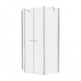 Душевое ограждение NEW TRENDY NEW SOLEO 100x80x195 K-0611 хром