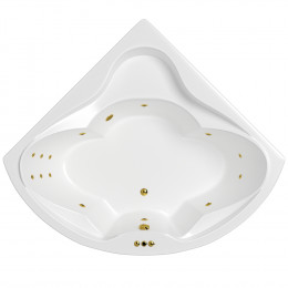 Ванна WHITECROSS Konsul 150x150 SMART золото