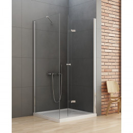 Душевое ограждение NEW TRENDY NEW SOLEO складные двери R 100x120x195 D-0154A/D-0151B хром