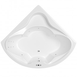 Ванна WHITECROSS Konsul 150x150 SMART хром