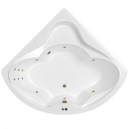 Ванна WHITECROSS Konsul 150x150 LINE бронза