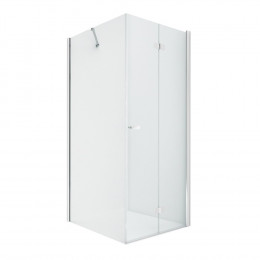 Душевое ограждение NEW TRENDY NEW SOLEO складные двери R 70x80x195 D-0151A/D-0087B хром