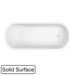 Ванна WHITECROSS Jess 170x71 белый мат иск. камень