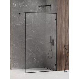 Душевое ограждение NEW TRENDY AVEXA BLACK 120x200 EXK-2662 черный