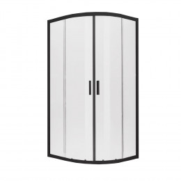 Душевое ограждение NEW TRENDY NEW VARIA BLACK 90x90x190 K-0566 черный