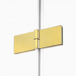 Душевое ограждение NEW TRENDY AVEXA GOLD SHINE L 80x100x200 EXK-2097 золото