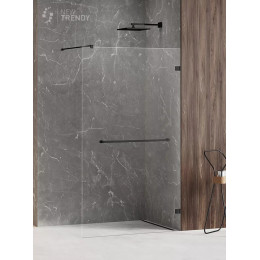 Душевое ограждение NEW TRENDY AVEXA BLACK 60x200 EXK-2676 черный