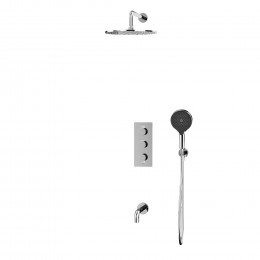 Термостатическая система для ванны скрытого монтажа WHITECROSS Y YSET11TOPCR хром