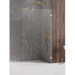 Душевое ограждение NEW TRENDY AVEXA GOLD SHINE 160x200 EXK-7065 золото