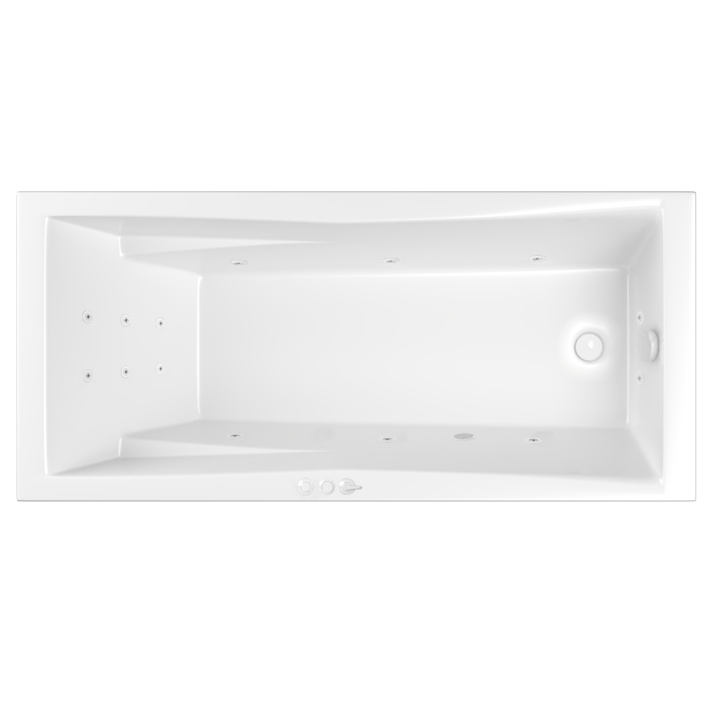 Ванна WHITECROSS Palace 180x80 SMART белый