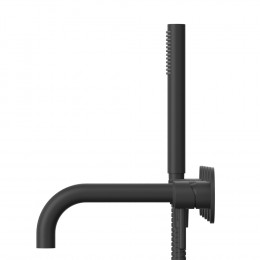 Смеситель для ванны скрытого монтажа WHITECROSS Y Y1240BL черный мат