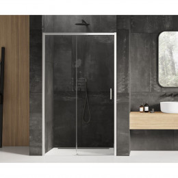 Дверь в нишу NEW TRENDY PRIME 100x200 L D-0298A хром