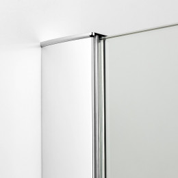 Шторка для ванны NEW TRENDY NEW MODUS 80x150 EXK-0291-WP хром
