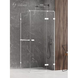 Душевое ограждение NEW TRENDY AVEXA WHITE R 80x110x200 EXK-2795 белый