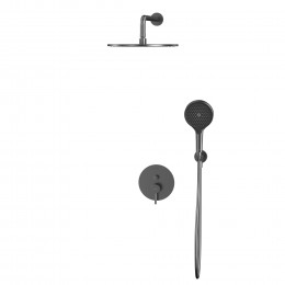 Система для душа скрытого монтажа WHITECROSS Y YSET04TOPGM оружейная сталь