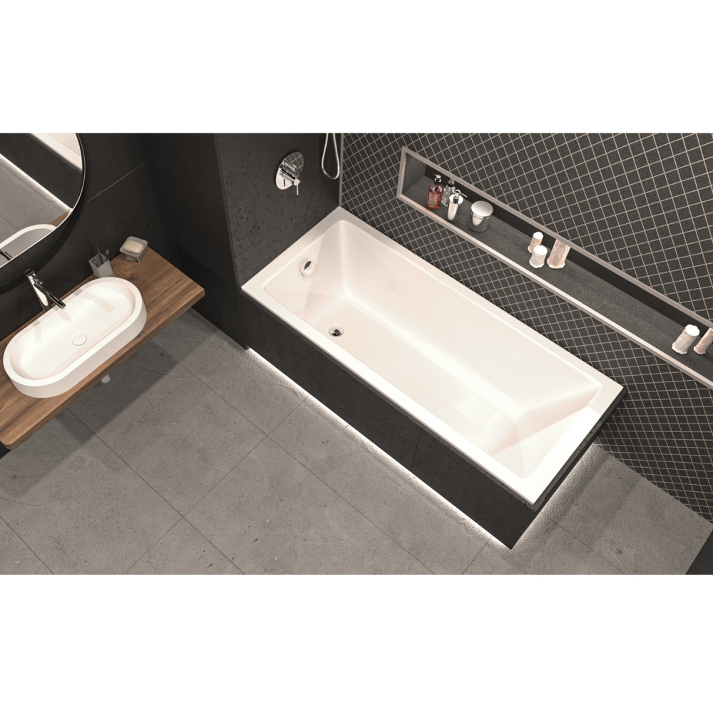Ванна WHITECROSS Wave Slim 160x70 акрил