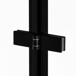 Шторка для ванны NEW TRENDY SUPERIA BLACK 100 см P-0055 R черный