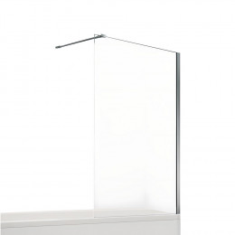 Шторка для ванны NEW TRENDY NEW MODUS 80x150 EXK-0291-WP хром