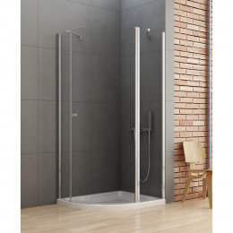 Душевое ограждение NEW TRENDY NEW SOLEO 120x85x195 K-0422 хром